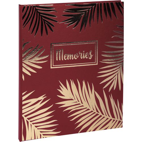 Exacompta Guest Book Cardboard, Paper Red 208E 23 (W) x 27 (D) x 1.2 (H) cm