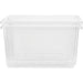 Whitefurze Stack&Store Storage Box 32 L Medium Without Lid Transparent 50 x 35 x 25 cm