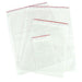 Grip Seal Bags Transparent 12 x 18 cm Pack of 100