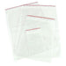 Grip Seal Bags Transparent 8 x 12 cm Pack of 100