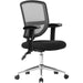 Nautilus Designs Office Chair Bcm/K512/Bk/Adt Mesh Black Chrome