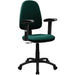 Nautilus Designs Office Chair Bcf/I300/Gn/Adt Fabric Green Black