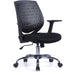 Nautilus Designs Office Chair Bcp/F590/Bk Mesh Black Chrome