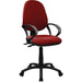 Nautilus Designs Office Chair Bcf/P505/Rd/A Fabric Red Black