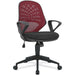 Nautilus Designs Office Chair Bcm/K116/Rd Mesh Red Black