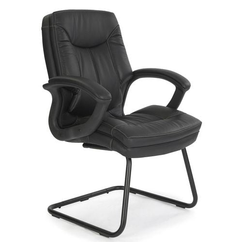 Nautilus Designs Cantilever Chair Dpa608Av/Lbk Non Height Adjustable Black