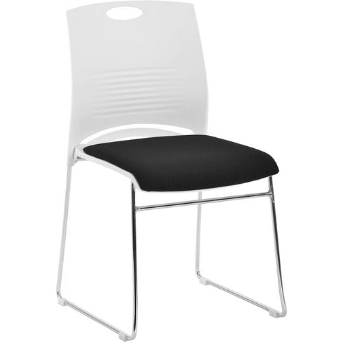 Nautilus Designs Conference Chair Bcp/S900/Bk Non Height Adjustable Black Chrome