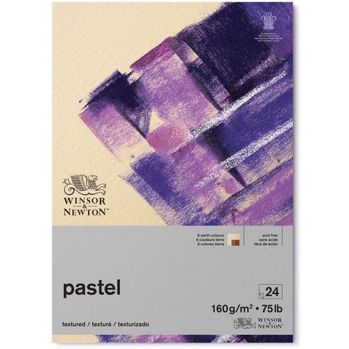 Winsor & Newton Pads 6660766 160 gsm A3 Pastels 24 Sheets