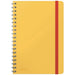 Leitz Cosy B5 Wirebound Notebook 4527 Soft Touch Ruled Yellow 160 Pages