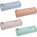 Exacompta Pencil Case 22.5 x 7.5 x 7.5 cm Assorted Pack of 6