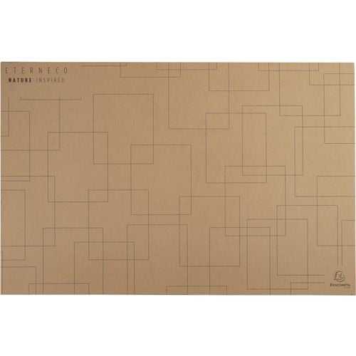 Exacompta Deskmat 60147D Cardboard Brown 585 x 385 mm