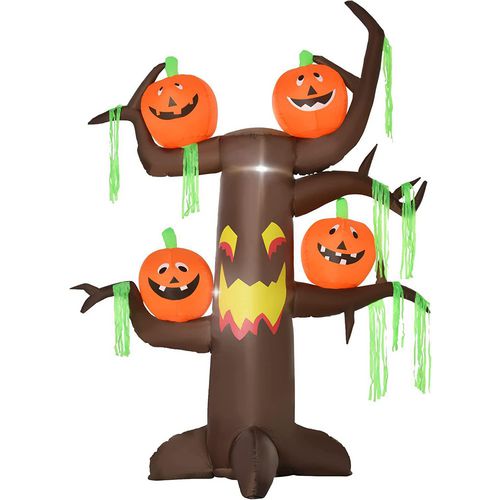 HOMCOM Inflatable Halloween Decoration 830-117 Multicolour 80 x 180 x 240 (W x D x H)