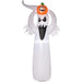 HOMCOM Inflatable Halloween Decoration 844-235V70 White 80 x 400 x 180 (W x D x H)