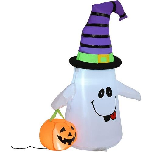 HOMCOM Inflatable Halloween Decoration 844-314V70 Multicolour 80 x 500 x 120 (W x D x H)