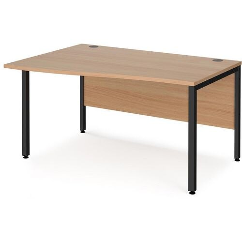 Dams International Wave Desk MB14WLKB 1,400 x 990 x 725 x 800 - 990 mm