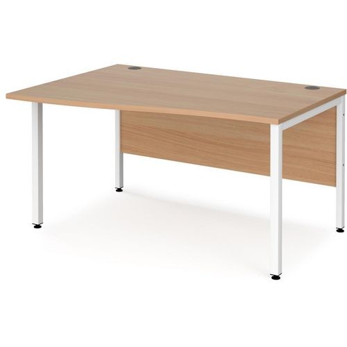 Dams International Wave Desk MB14WLWHB 1,400 x 990 x 725 x 800 - 990 mm