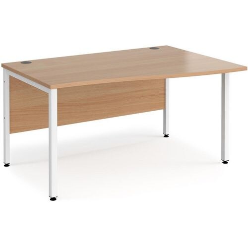 Dams International Wave Desk MB14WRWHB 1,400 x 990 x 725 x 800 - 990 mm