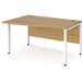 Dams International Wave Desk MB14WLWHO 1,400 x 990 x 725 x 800 - 990 mm