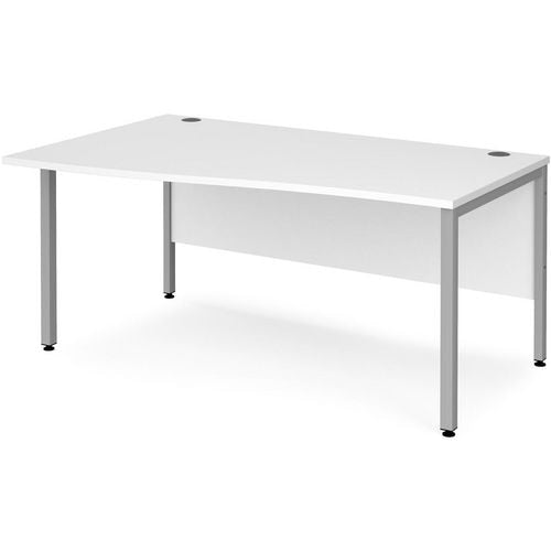 Dams International Wave Desk MB16WLSWH 1,600 x 990 x 725 x 800 - 990 mm