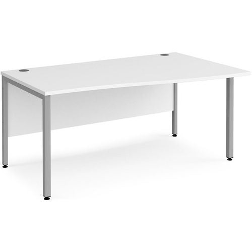 Dams International Wave Desk MB16WRSWH 1,600 x 990 x 725 x 800 - 990 mm