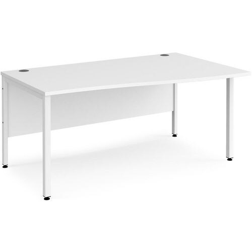 Dams International Wave Desk MB16WRWHWH 1,600 x 990 x 725 x 800 - 990 mm