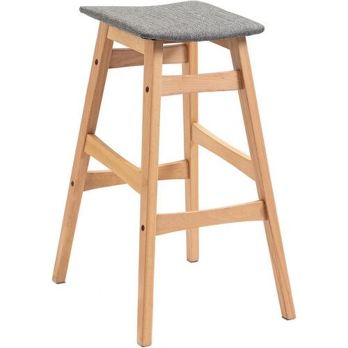 HOMCOM Bar Stool 835-446 Natural Wood