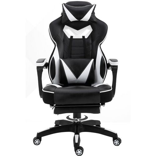 Vinsetto Gaming Chair 921-237V70WT White 70 (W) x 65 (D) x 118.5 (H) mm