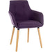 Teknik Reception Chair 6929PLUM/1 Plum