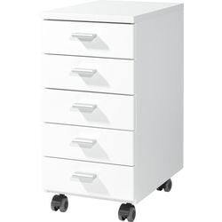 Germania Mobile Pedestal 4099-84 White 280 x 400 x 570 mm