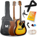 3rd Avenue Electro-Acoustic Guitar Set Sunburst