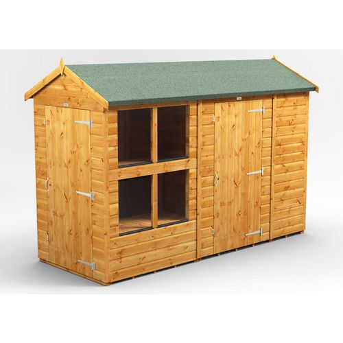 Power Apex Potting Shed 314.8 (W) x 314.8 (D) x 214.7 (H) cm 104PAPSC6