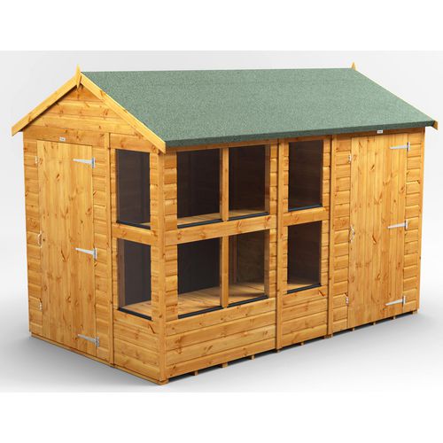 Power Apex Potting Shed 314.8 (W) x 314.8 (D) x 228.8 (H) cm 106PAPSC4