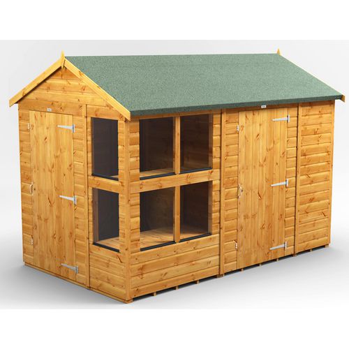 Power Apex Potting Shed 314.8 (W) x 314.8 (D) x 228.8 (H) cm 106PAPSC6