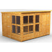 Power Pent Potting Shed 314.8 (W) x 314.8 (D) x 202.8 (H) cm 108PPPSC4