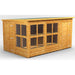 Power Pent Potting Shed 373.8 (W) x 373.8 (D) x 202.8 (H) cm 128PPPSC4