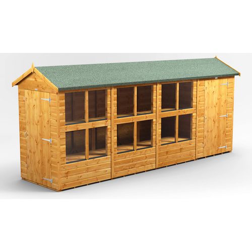 Power Apex Potting Shed 492.8 (W) x 492.8 (D) x 214.7 (H) cm 164PAPSC4