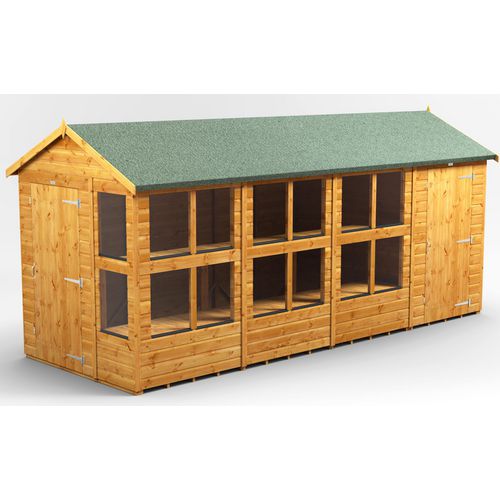 Power Apex Potting Shed 492.8 (W) x 492.8 (D) x 228.8 (H) cm 166PAPSC4