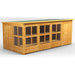 Power Pent Potting Shed 492.8 (W) x 492.8 (D) x 202.8 (H) cm 168PPPSC4