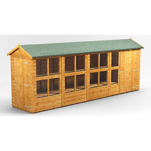 Power Apex Potting Shed 552.8 (W) x 552.8 (D) x 214.7 (H) cm 184PAPSC4