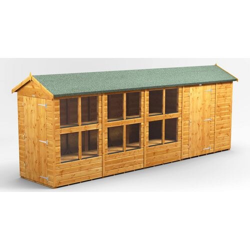 Power Apex Potting Shed 552.8 (W) x 552.8 (D) x 214.7 (H) cm 184PAPSC6