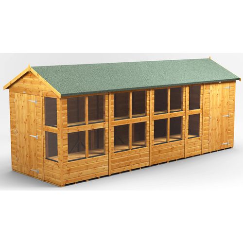 Power Apex Potting Shed 552.8 (W) x 552.8 (D) x 228.8 (H) cm 186PAPSC4