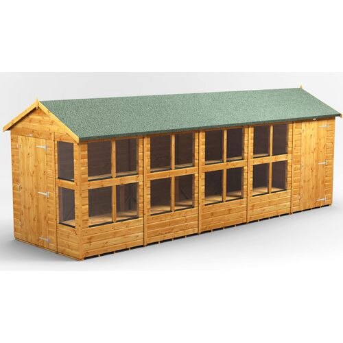 Power Apex Potting Shed 611.8 (W) x 611.8 (D) x 228.8 (H) cm 206PAPSC4