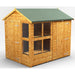 Power Apex Potting Shed 254.8 (W) x 254.8 (D) x 228.8 (H) cm 86PAPSC4