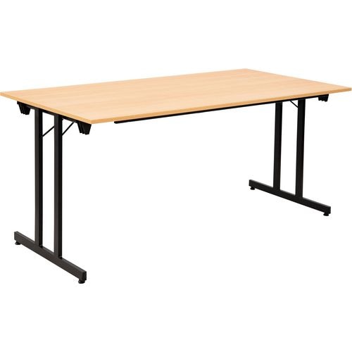 Sodematub Folding Table TPMU168 Black 1,600 x 800 x 740 mm