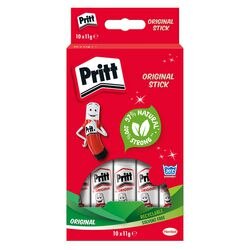 Pritt Glue Stick Stationery 11 g White 1456040 Pack of 10