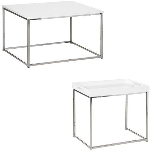 HOMCOM Coffee Table 839-313 550 (W) x 750 (D) x 420 (H) mm