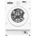 Statesman BIW0814 Built-In Washing Machine 825 x 595 x 540 mm 1400 r/min 8kg White