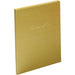 Exacompta Guest Book Cardboard, PU (Polyurethane), PVC (Polyvinyl Chloride) Gold 4989E 23 (W) x 27 (D) x 1.2 (H) cm Pack of 2