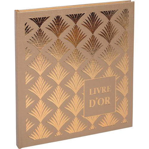 Exacompta Guest Book Cardboard, Paper Nude 9522E 22 (W) x 20 (D) x 1.5 (H) cm Pack of 2