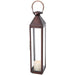 Living and Home Candle Holder LG0516 Brown